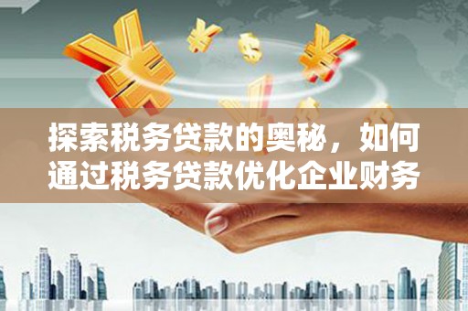 水磨沟探索税务贷款的奥秘，如何通过税务贷款优化企业财务