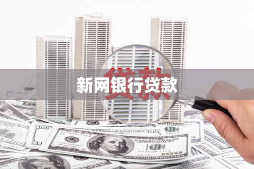 水磨沟新网银行贷款