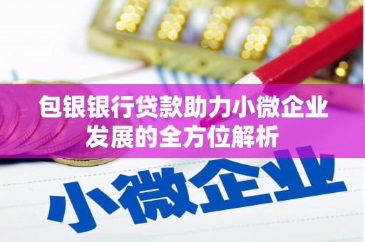 水磨沟包银银行贷款助力小微企业发展的全方位解析