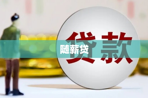 水磨沟随薪贷
