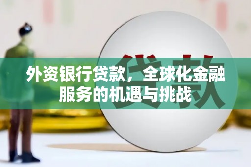水磨沟外资银行贷款，全球化金融服务的机遇与挑战