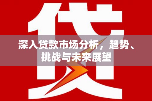 水磨沟深入贷款市场分析，趋势、挑战与未来展望