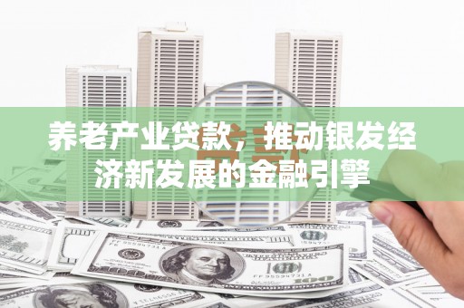 水磨沟养老产业贷款，推动银发经济新发展的金融引擎